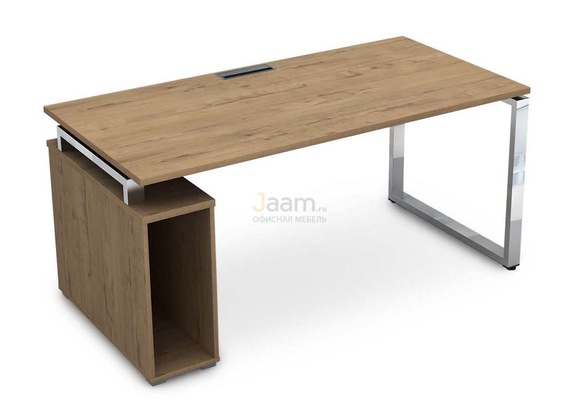 Кабинет руководителя Стол с тумбой под системный блок НССБ-О.985