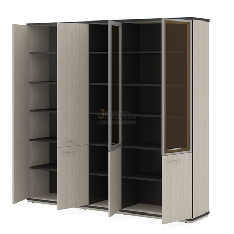Кабинет руководителя Гардероб комбинированный глубокий ПК-СЕ-Ш3С220Х225К2ДС/Г