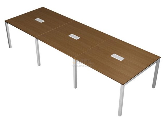 Мебель для персонала Стол для переговоров с кабель-каналом КВ 125 БН