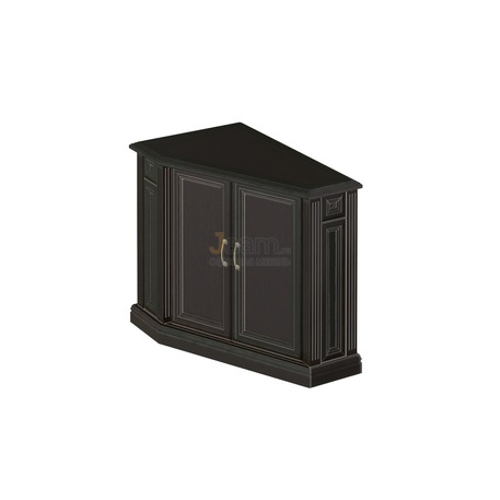 Кабинет руководителя Офисная тумба угловая правая ПК-ВР-ТМ90х55ПШ