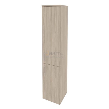 Мебель для персонала Офисный шкаф высокий узкий правый O.SU-1.3(R)