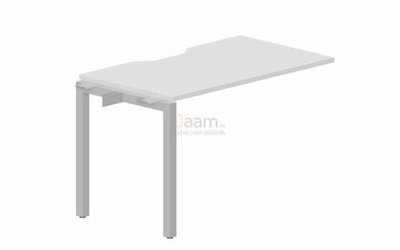 Мебель для персонала Стол приставной PENPV127 (с эргономичным вырезом)