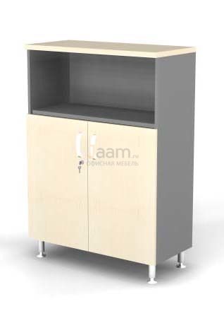 Мебель для персонала Шкаф комбинированный полуоткрытый BR81.0343
