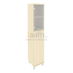 Кабинет руководителя Офисный шкаф высокий узкий левый KSU-1.7 Л