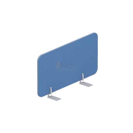 Мебель для персонала Экран настольный торцевой финальный (ткань) UDSFLF070