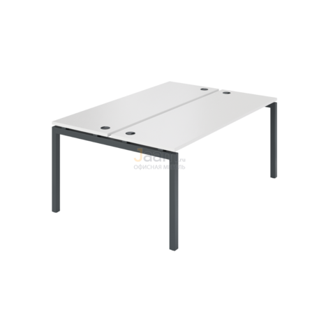 Мебель для персонала Бенч двойной на 2 рабочих места АМБ-005.60