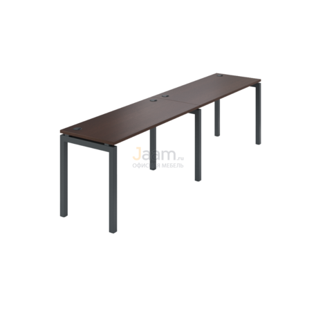 Мебель для персонала Бенч линейный на 2 рабочих места АМБЛ-003.60-2