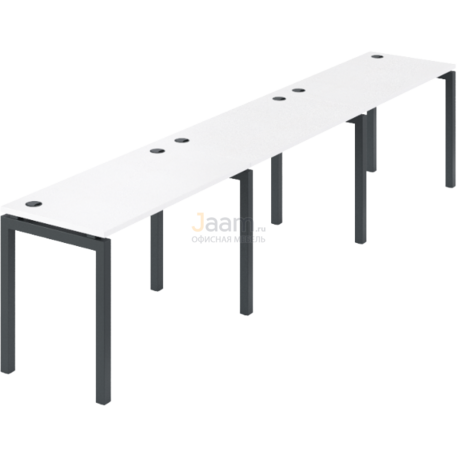 Мебель для персонала Бенч линейный на 3 рабочих места АМБЛ-002.60-3