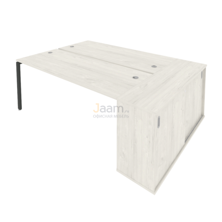 Мебель для персонала Рабочая станция с опорным шкафом-купе Б.РС-СШК-1.5