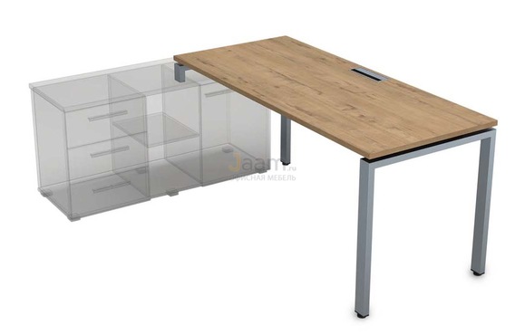 Мебель для персонала Стол для крепления на тумбу левый СТЛ-П.996