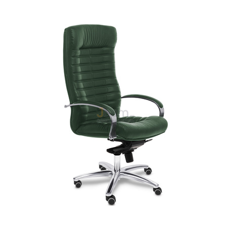 Кресло ORION CHROME A кожа+кож.зам.