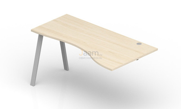 Мебель для персонала Приставной элемент Волна правый ARPG169DV