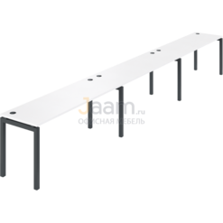 Мебель для персонала Бенч линейный на 3 рабочих места АМБЛ-005.60-3