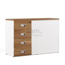 Мебель для персонала Тумба концевая опорная левая TES284335