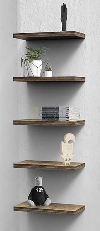 Мебель для персонала Стеллаж средний скрытый