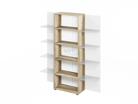 Кабинет руководителя Стеллаж дополнительный высокий L-641