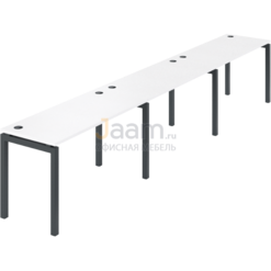 Мебель для персонала Бенч линейный на 3 рабочих места АМБЛ-003.60-3