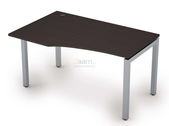 Мебель для персонала Стол криволинейный левый 6М.522 л