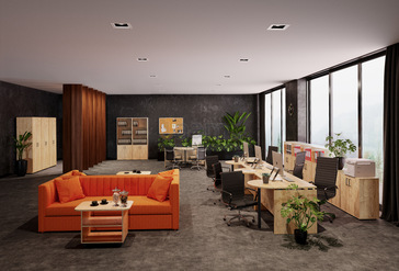 Мебель для персонала Континент-PRO BLACK