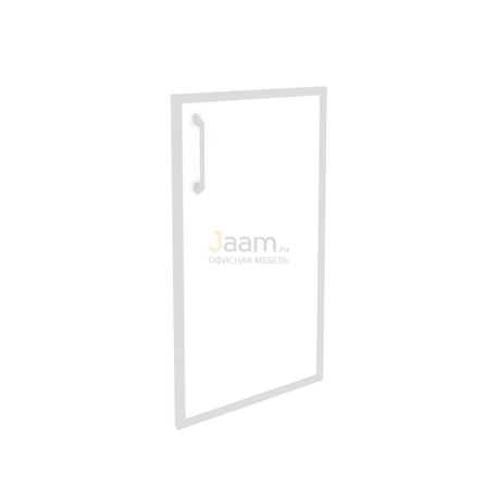 Мебель для персонала Фасад стекло в раме низкий правый O.SR-3(R) white