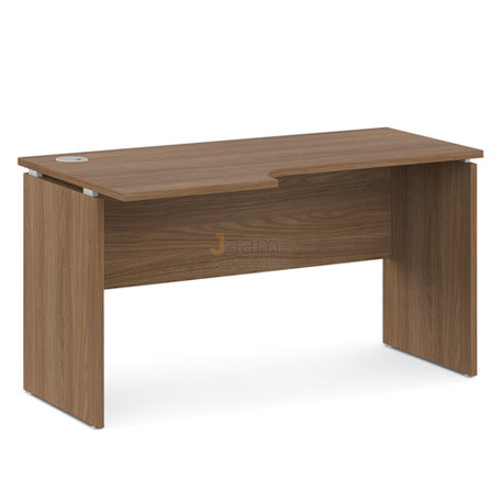 Мебель для персонала Стол письменный с заглушкой кабель-канала V-34л