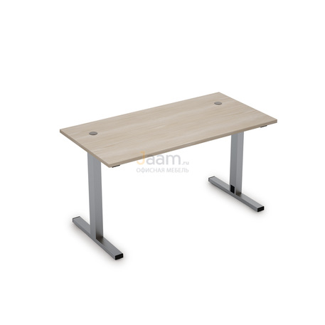 Мебель для персонала Стол рабочий прямолинейный с кабель-каналом (T-образная опора) 2МТК.079