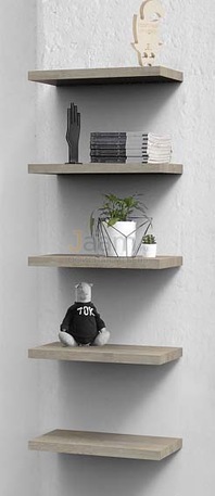 Мебель для персонала Стеллаж средний скрытый OAK