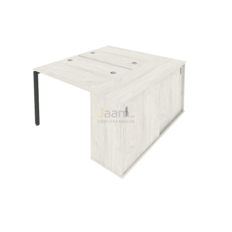 Мебель для персонала Рабочая станция с опорным шкафом-купе Б.РС-СШК-1.1