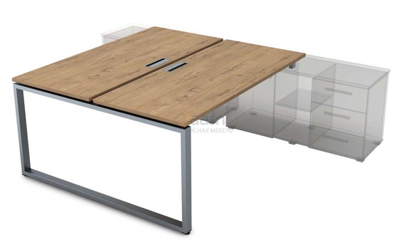 Мебель для персонала Бенч на 2 рабочих места СПБ-О.979