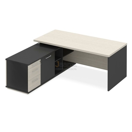 Кабинет руководителя Стол руководителя левый ПК-СЕ-СТ190Х190Л/Д