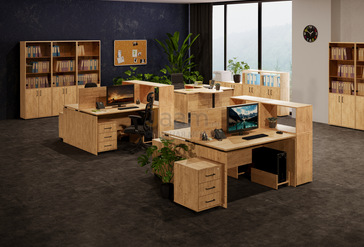 Мебель для персонала Континент-PRO BLACK