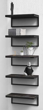 Мебель для персонала Стеллаж высокий из полок METALFRAME