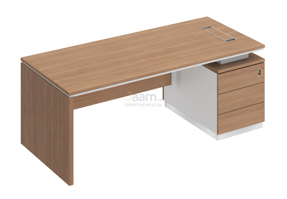 Кабинет руководителя Стол на опорной тумбе правый СИ 110пр