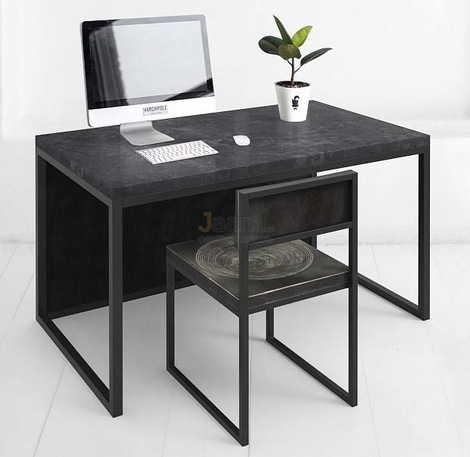 Мебель для персонала Стол рабочий с панелью METALFRAME МИКРОЦЕМЕНТ