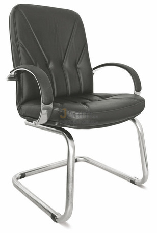 Кресло Менеджер хром короткий конференц