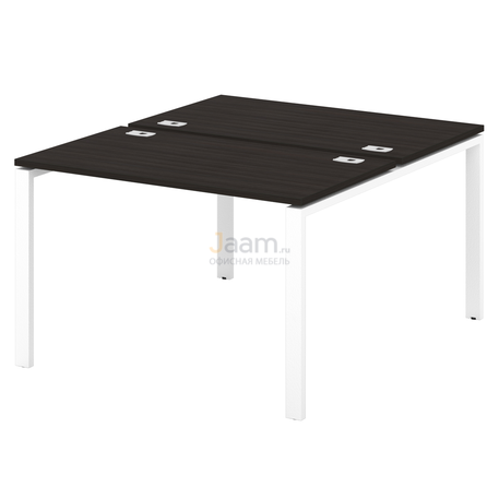 Мебель для персонала Стол-тандем на металлокаркасе S-41