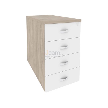 Мебель для персонала Офисная тумба приставная/опорная O.TPO-1.8