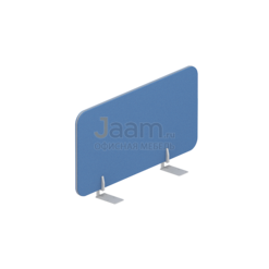 Мебель для персонала Экран настольный торцевой финальный (ткань) UDSFLF080