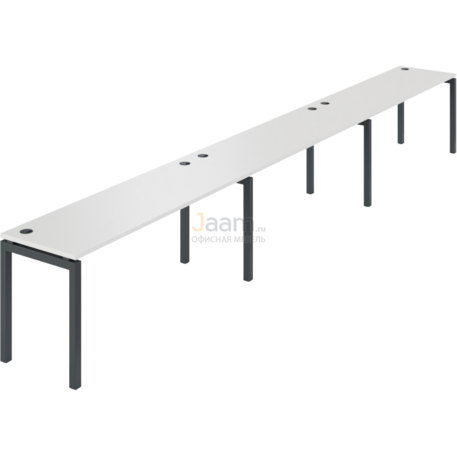 Мебель для персонала Бенч линейный на 3 рабочих места АМБЛ-005.60-3