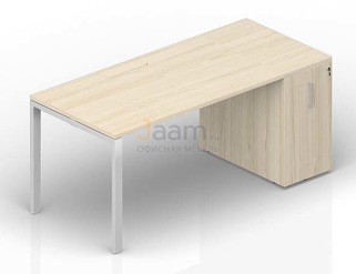 Мебель для персонала Стол с приставным шкафом Tower STTPM168T072