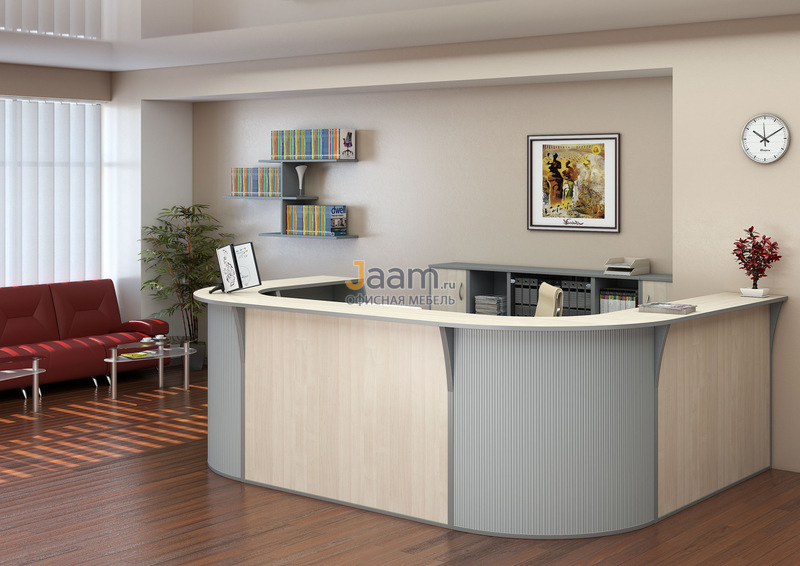 Стойка ресепшн Riva color ресепшн