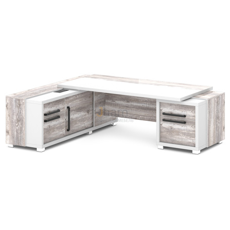 Кабинет руководителя Стол с тумбой и греденцией L-20пр/л
