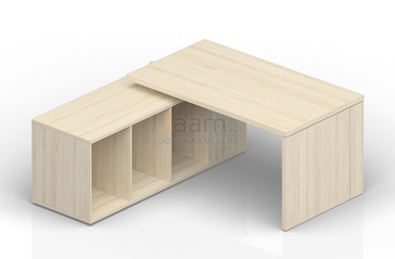 Кабинет руководителя Стол на сервисной тумбе левый NR180TSG