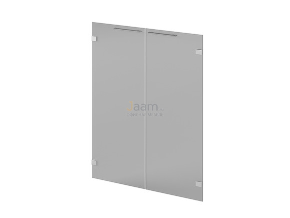 Мебель для персонала Двери низкие стеклянные N-014