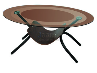 Журнальный столик из стекла Дуэт-2