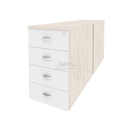 Мебель для персонала Офисная тумба приставная/опорная O.TPO-2.8