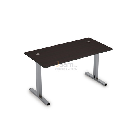 Мебель для персонала Стол рабочий прямолинейный с кабель-каналом (T-образная опора) 2МТК.064