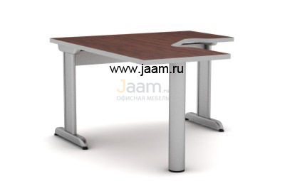 Мебель для персонала Рабочая станция 140 Metal T SX (лев.) 25573