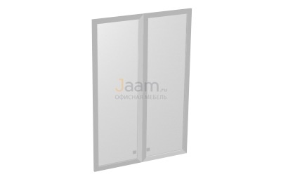 Мебель для персонала Двери стеклянные матовые средние S-023 2