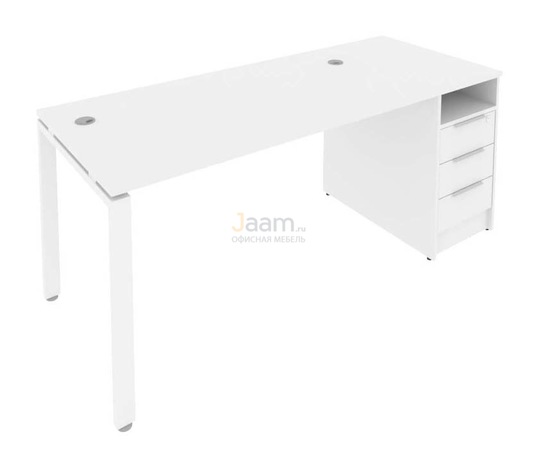 Мебель для персонала Рабочая станция с опорной тумбой Б.РС-СТП -1.3